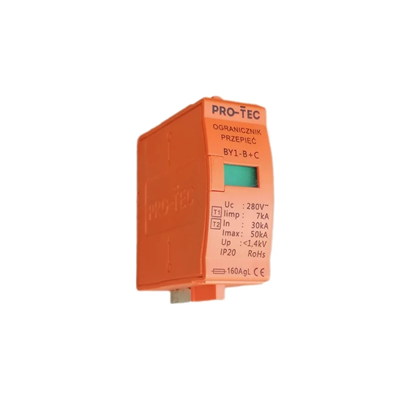 Varistor surge arrester insert - BY1-B+C