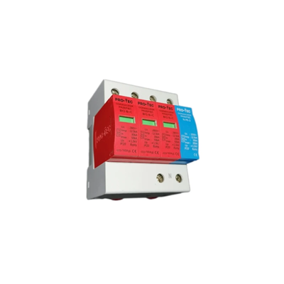 Varistor surge arrester with spark gap NPE 12.5kA -BY2-B+C/3+NPE