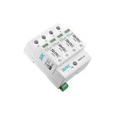 Varistor-Überspannungsableiter, Typ 2, Klasse C, 4-polig