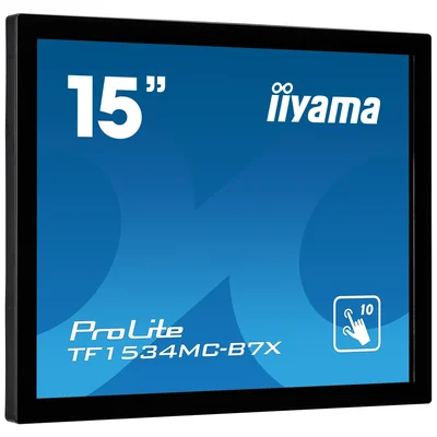 Вбудований сенсорний монітор Iiyama ProLite TF1534MC-B7X 15" OpenFrame 4:3 IP65