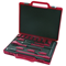 VDE 3/8" eco socket wrench set in carrying case