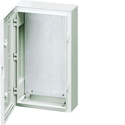 VECTOR Armario equipado con placa de montaje para puertas macizas 350x250x160mm