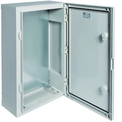 VECTOR Armario equipado con placa de montaje para puertas macizas 500x300x160mm