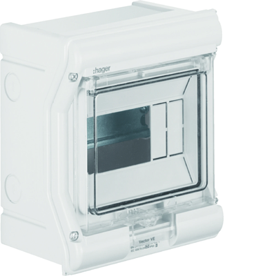 VECTOR OUTDOOR IP65 Quadro resistente ai raggi UV senza goffrature 1R/6M (1x6)