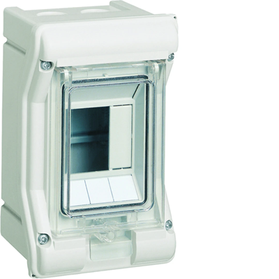 Vector Outdoor IP65 UV-beständige Schaltanlage 1R/3M Knockouts (1x3)