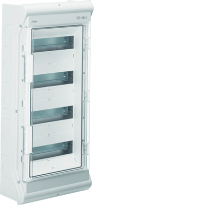 VECTOR OUTDOOR Quadro IP65 resistente ai raggi UV, sfondabili 4R/48M (4x12)