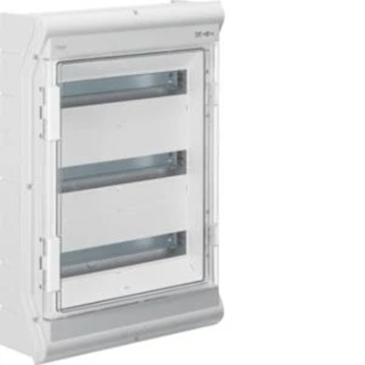 VECTOR OUTDOOR Switchgear IP65, UV-resistant, without ribs 3R/54M (3x18)