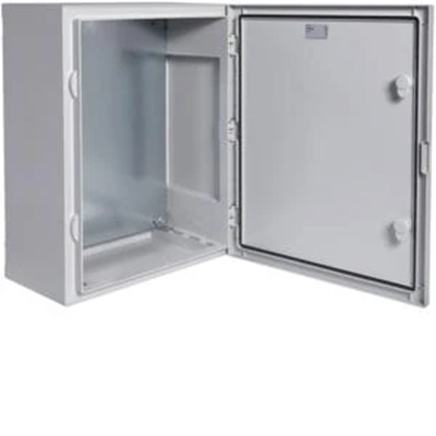 VECTOR The enclosure is equipped with a solid door mounting plate 500x400x210mm