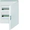VEGA Cuadro de distribución de superficie 2x18M IP40, puertas blancas
