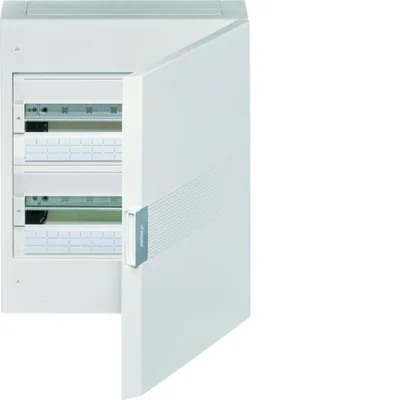 VEGA Surface-mounted distribution board 2x18M IP40 with white door