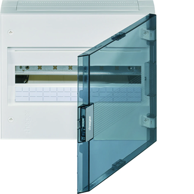 VEGA Surface-mounted switchgear 1x18M IP40 with transparent door
