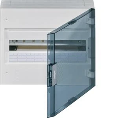 VEGA Surface-mounted switchgear 1x18M IP40 with transparent door