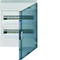 VEGA Surface-mounted switchgear 2x18M IP40 with transparent door