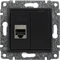 VENA Single computer socket RJ45, without frame, ANTHRACITE
