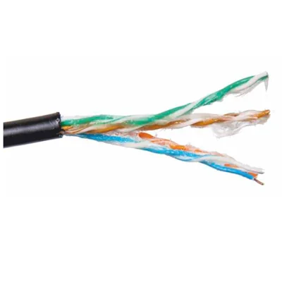 Venkovní kabel SecurityNET U/UTP kat. 5e, PE s gelem, 305 m
