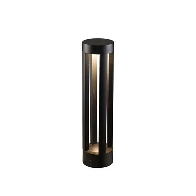 Venkovní stojací lampa Tepic, černá