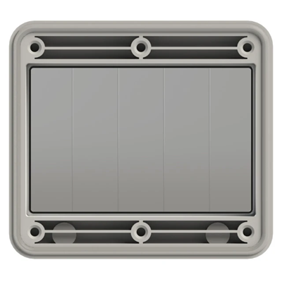 Ventana de inspección IP67, 5 módulos