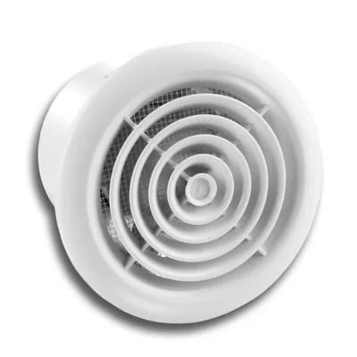 Ventilador axial CENTRO Ø 150 mm, estándar, blanco