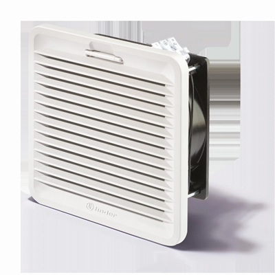 Ventilador con filtro G3 100m³/h 28W 42dB IP54 209x209mm