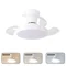 Ventilador de techo LED ABS+PC 40W 18W+22W 2880LM 15m2 CCT 38dB