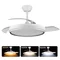 Ventilador de techo LED ABS+PC 62W 32W+30W 3200LM 20m2 CCT 40dB