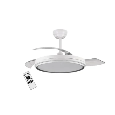 Ventilateur de plafond LED ABS+PC 62W 32W+30W 3200LM 20m² CCT 40dB