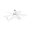 Ventilateur de plafond LED E27 28W 15W+13W 1500LM CCT 38dB