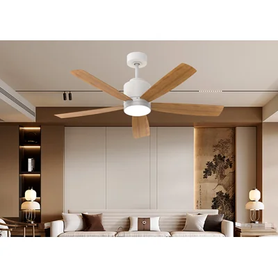 Ventilateur de plafond LED MÉTAL + ABS 53 W 18 W + 35 W 1980 lm 35 m² CCT 45 dB