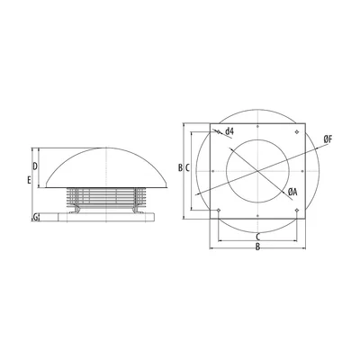 Ventilátor WD II 150 BLDC N.TESLA