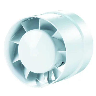 Ventilatore canalizzato da 150 mm con timer, bianco