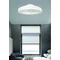 Ventilatore da soffitto a LED in ABS+PC, 35W (20W+15W), 2000LM, 15m2 CCT, 40dB
