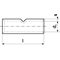 Verbinder KLA 16 - 30 verzinnt