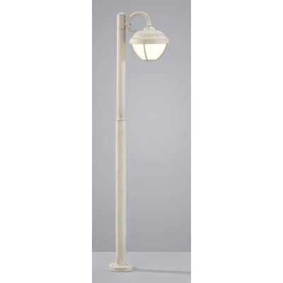 Verdon Antique white outdoor standing lamp