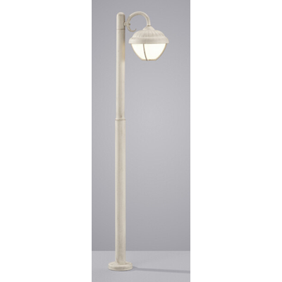 Verdon Antique white outdoor standing lamp