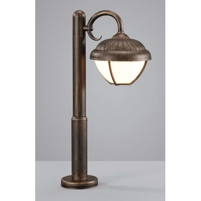 Verdon Venkovní stojanová stojací lampa, 50 cm, rez