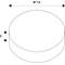 Verre asymétrique pour monture ENOLA