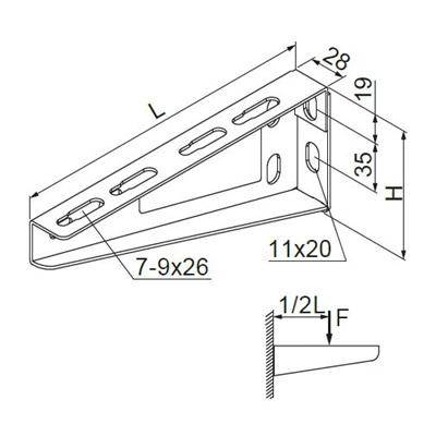 Verstärkter Ausleger, WWS/WWSO100