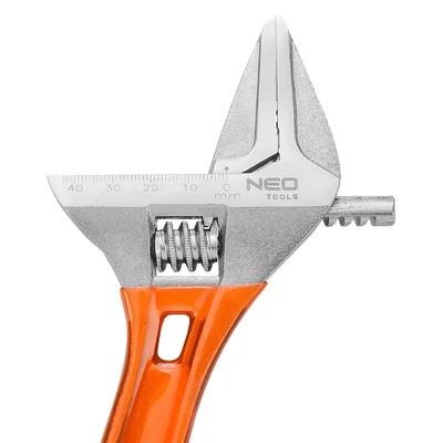 Verstellbarer Schraubenschlüssel 256 mm, Bereich 0-43 mm