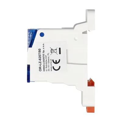 Verteilerblock 80A, Eingangsanschluss 16 mm², Ausgangsanschlüsse 4x6 mm² und 2x16 mm², einfache Montage auf einer DIN-Schiene