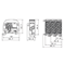 Verteilerblock - Abzweig SCB 25-Cu einpolig 80110 SIMBLOCK blau