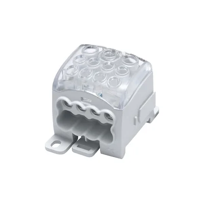 Verteilerblock SUB 270 – Universal Al/Cu 82070 SIMBLOCK Grau