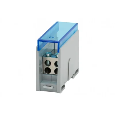 Verteilerblock VBR 250A-4 (1x35 / 4x25) Al/Cu - blau