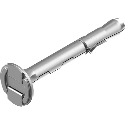 Verzinkter Metallstift, Durchmesser 6 mm, Länge 45 mm