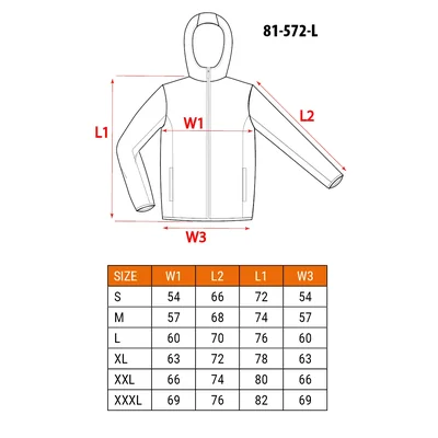 Veste 3 en 1, membrane 10000 PREMIUM, taille L