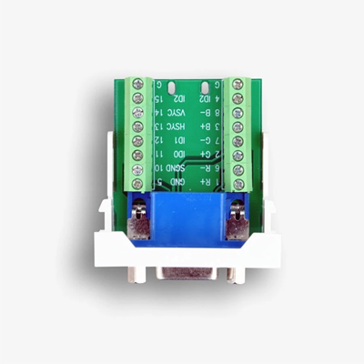 VGA socket 22.5x45mm 15+1pin