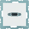 VGA socket B Square, glossy white