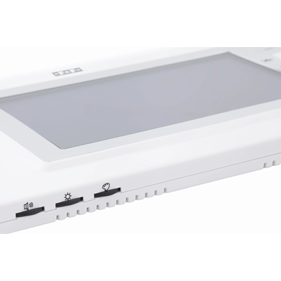 Video intercom: 7" color monitor, white gate drive control + 14 5V 19W power supply