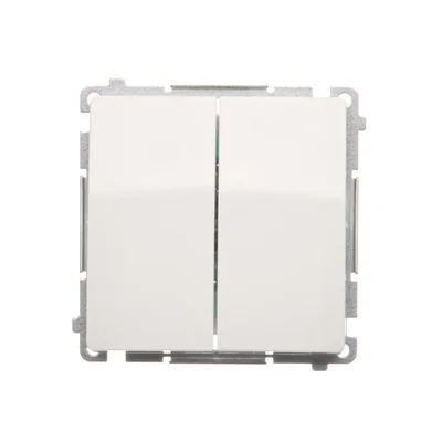 Вимикач свічковий (модуль) 230В білий