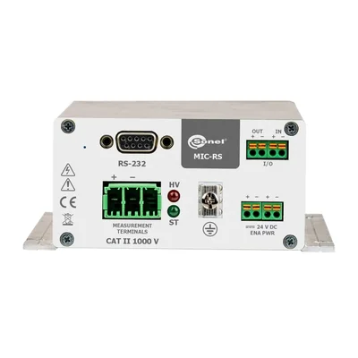 Вимірювач опору ізоляції MIC-RS 1000V RS
