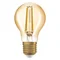 Vintage-Lampe von 1906, CL A, Glühfaden, Klarglas, GOLD 63, nicht dimmbar, 7,5 W, 825 E27